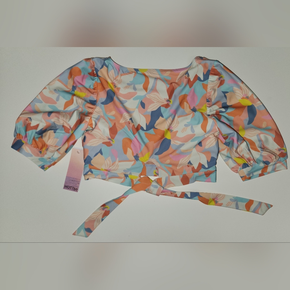 Mott50 Colorful Floral Bikini Top